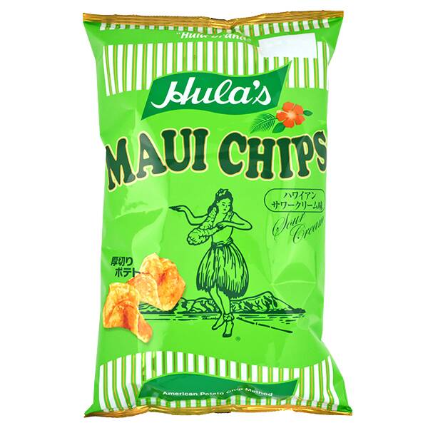 Hula’s Maui Chips – Hawaiian Sour Cream Flavor