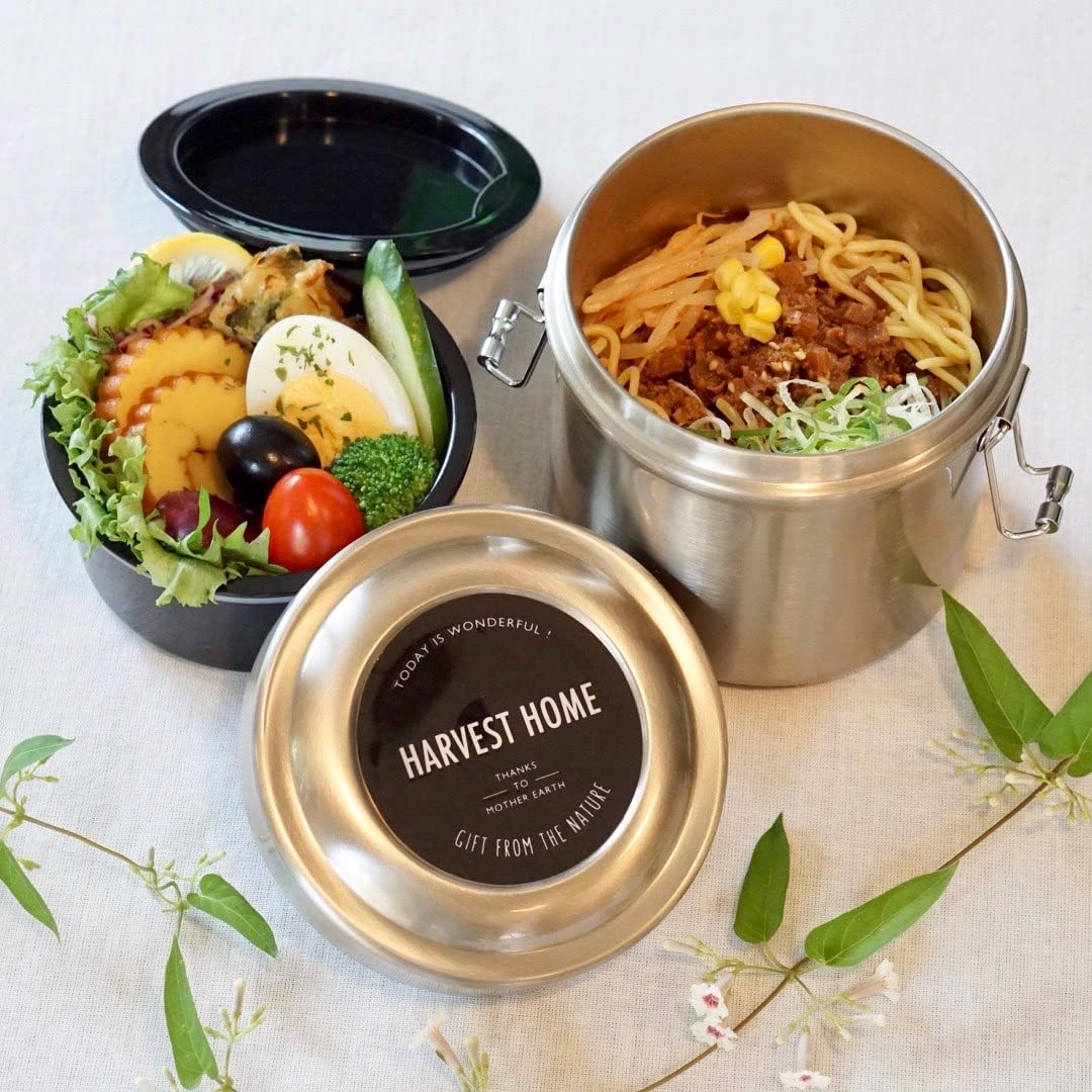 Skater Large Capacity 840ml Stainless Steel Lunch Box Vacuum Insulated