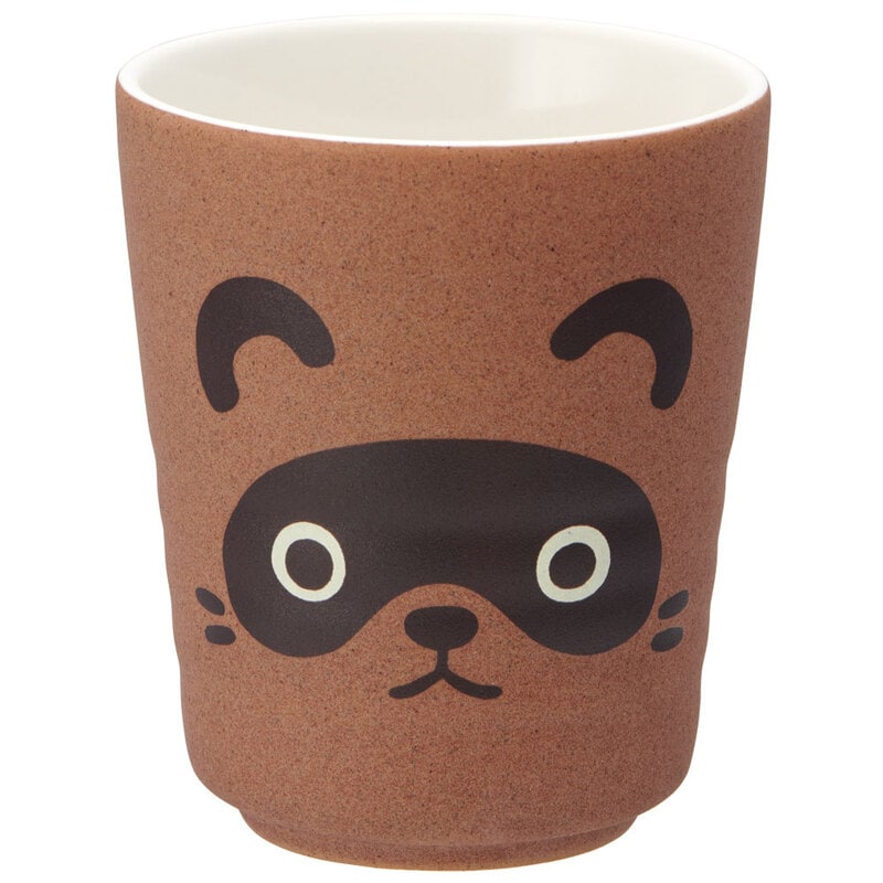 Skater Traditional Japanese Tea Cups 260ml - Tanuki Japanese Racoon