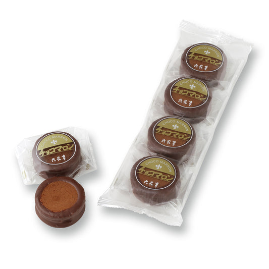 Rokkatei Choco Marron – Chocolate & Chestnut Cake (4 Pieces)