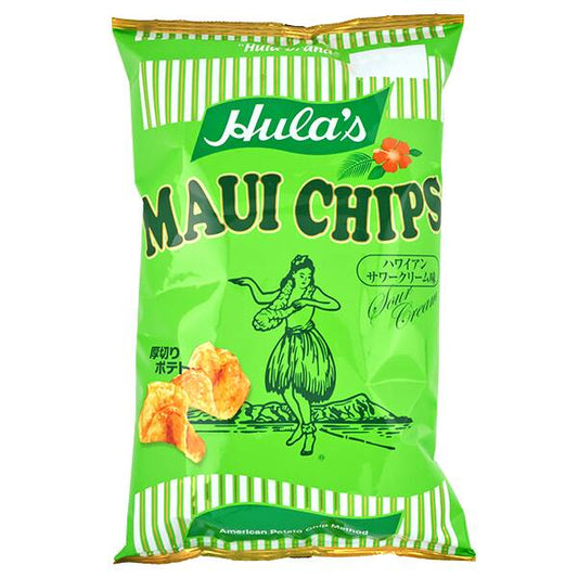 Hula’s Maui Chips – Hawaiian Sour Cream Flavor