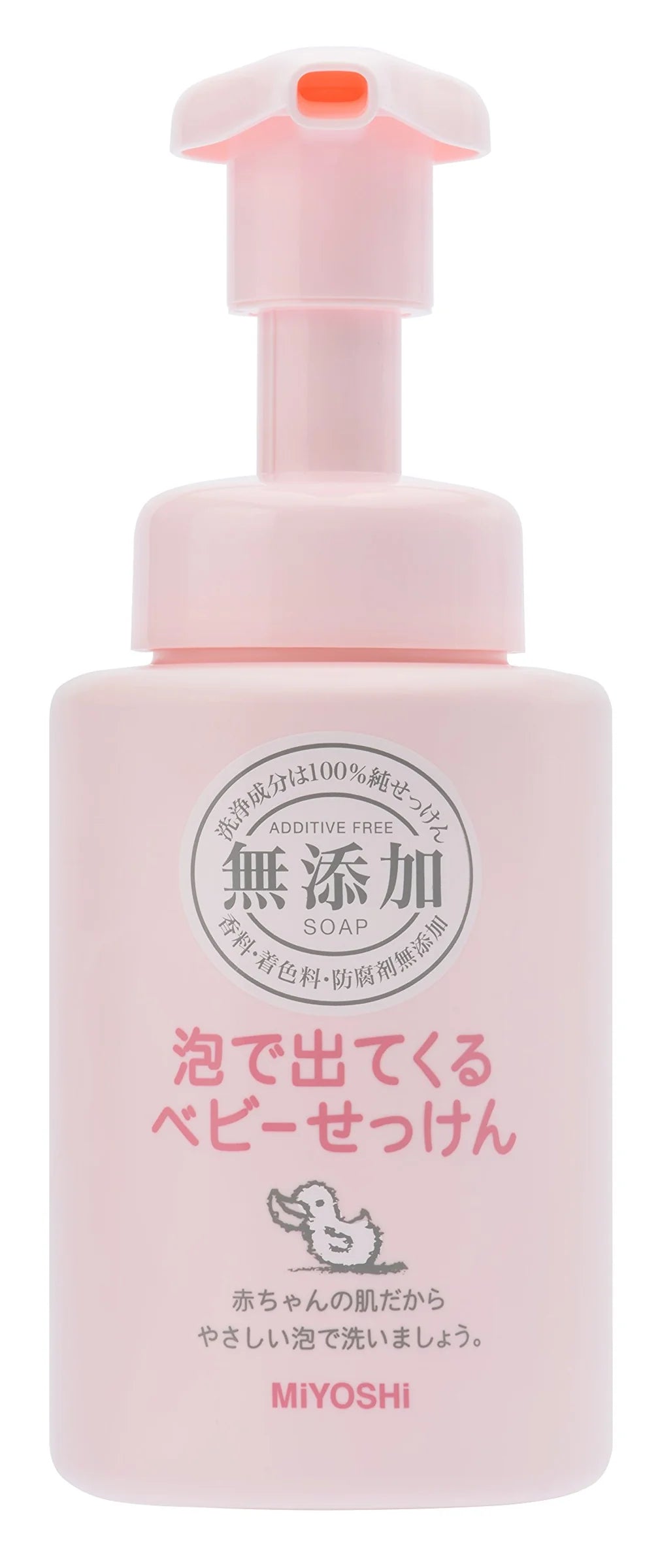 Miyoshi Soap Baby Foaming Wash Additive-Free Pump Bottle 250ml