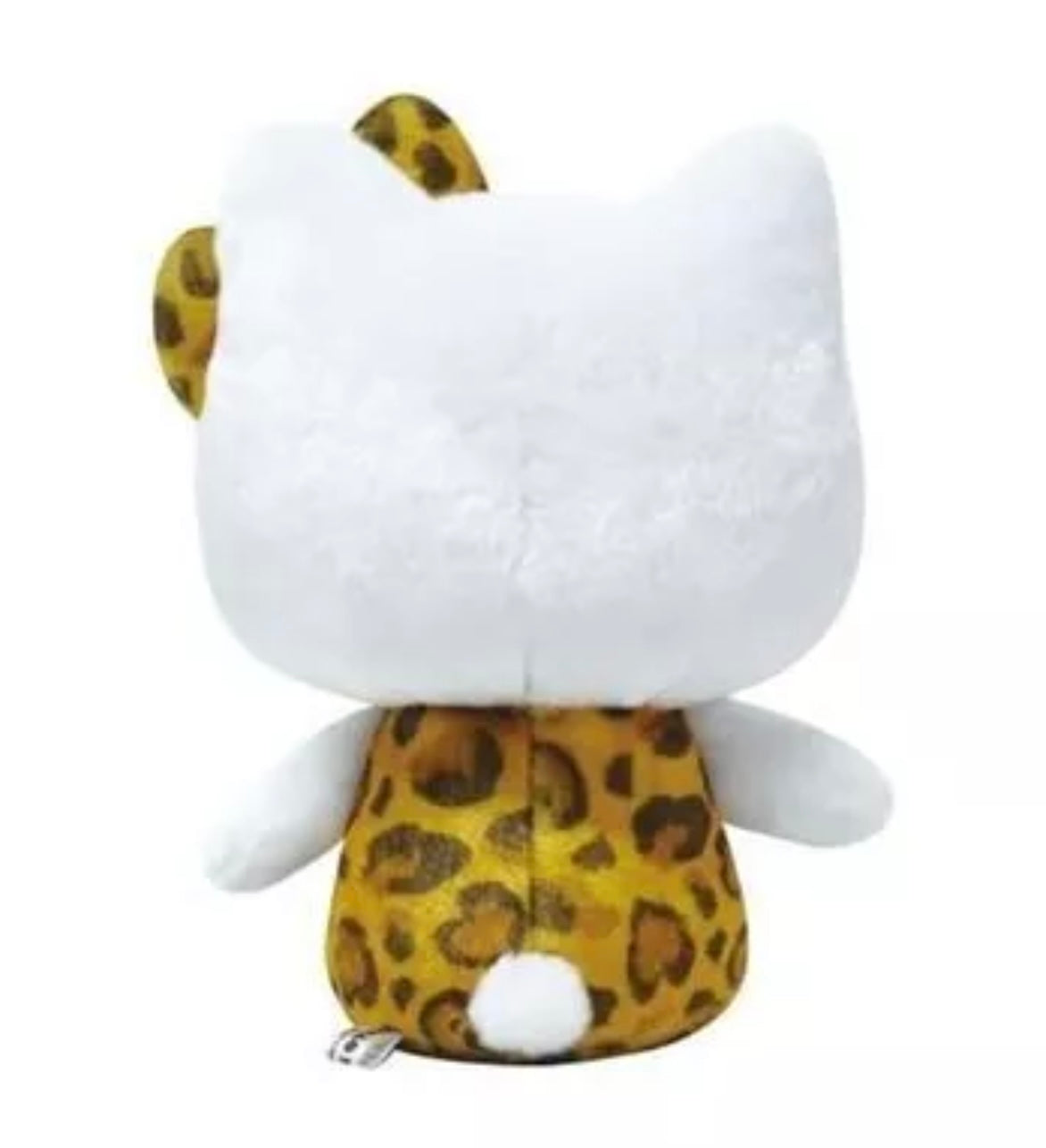 Sanrio Character Hello Kitty Sitting Stuffed Toy (Leopard Print Series) Brown