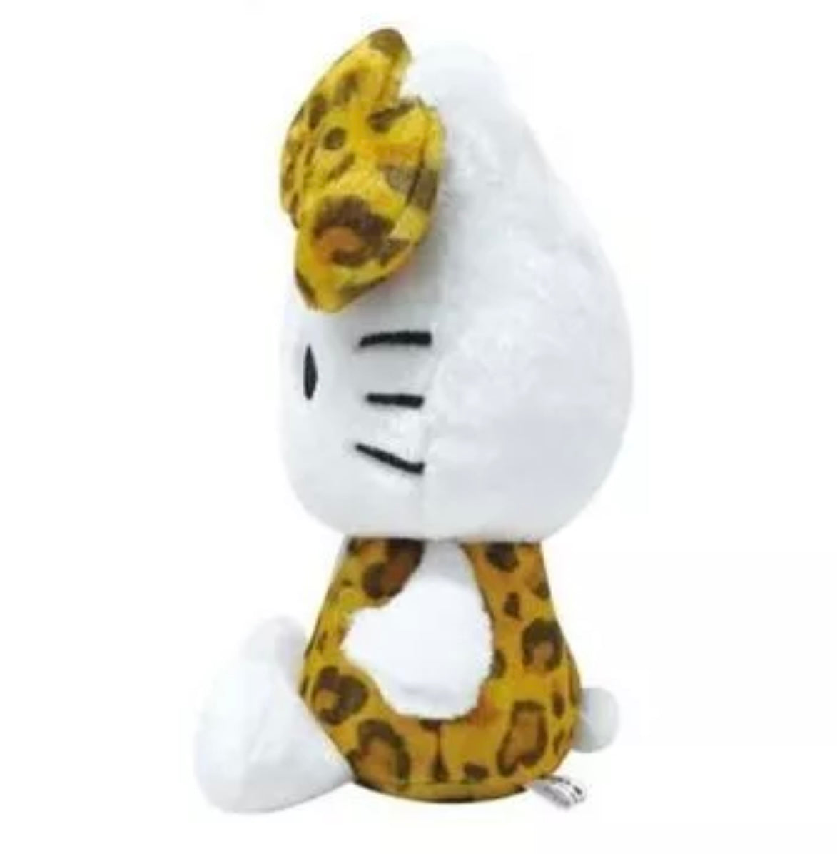 Sanrio Character Hello Kitty Sitting Stuffed Toy (Leopard Print Series) Brown