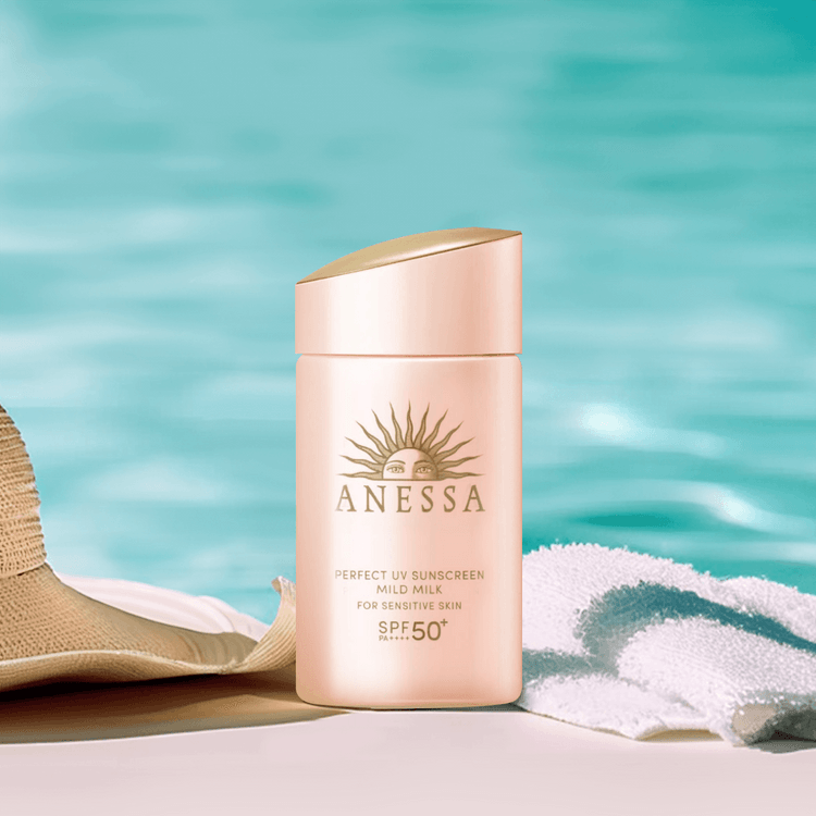 Shiseido - Anessa Perfect UV Sunscreen Skincare Milk SPF 50+ PA++++ Sensitive Skin