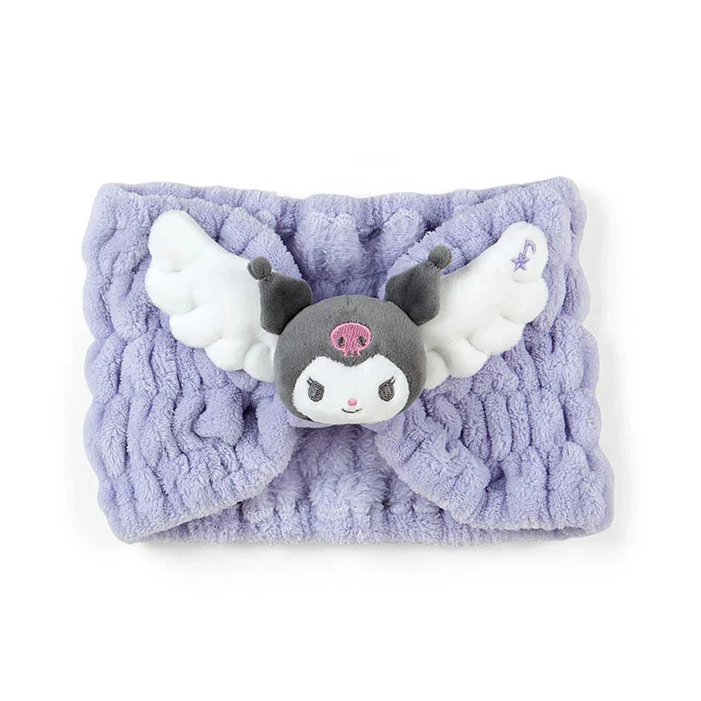 Sanio Kuromi Wings Plush Headband Spa Headband
