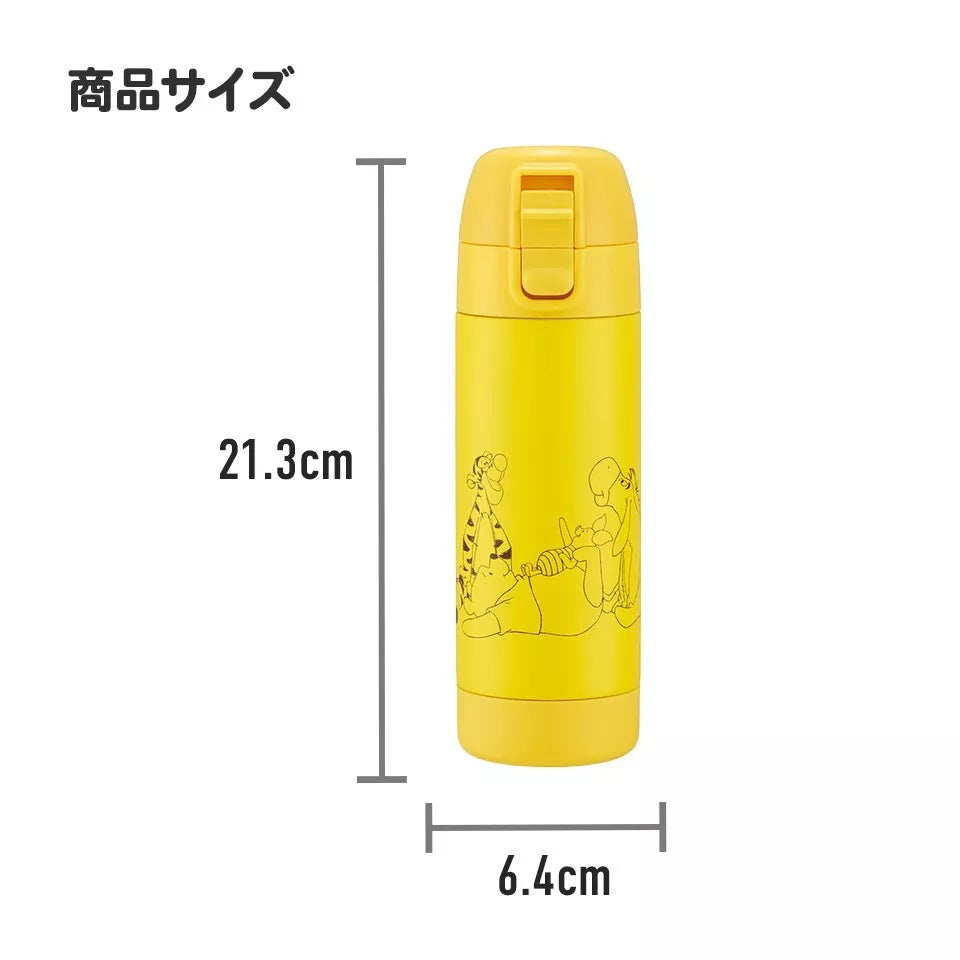 Skater Stainless Steel Mug Bottle, Single Layer, 500ml, Mickey Mouse