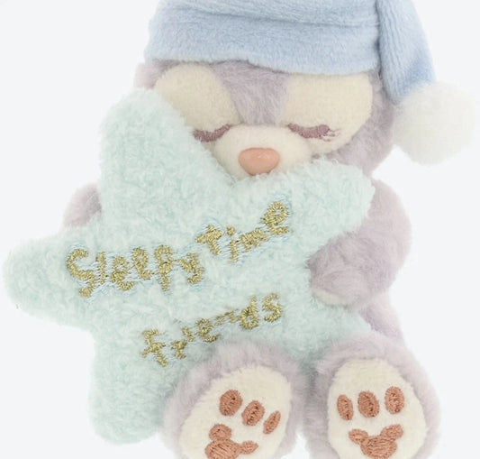 Tokyo Disney Sea Resort Duffy friend's Keychain Sleepy Sleep Stella Lou