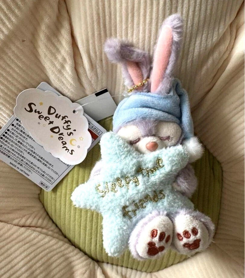 Tokyo Disney Sea Resort Duffy friend's Keychain Sleepy Sleep Stella Lou