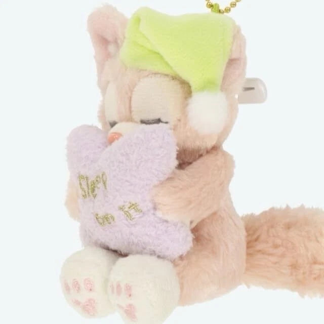 Tokyo Disney Sea Resort Duffy friend's Keychain Sleepy Sleep LinaBell