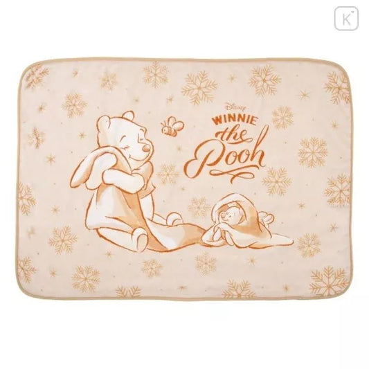 Japan Disney Store Blanket - Pooh & Piglet / Winter Look
