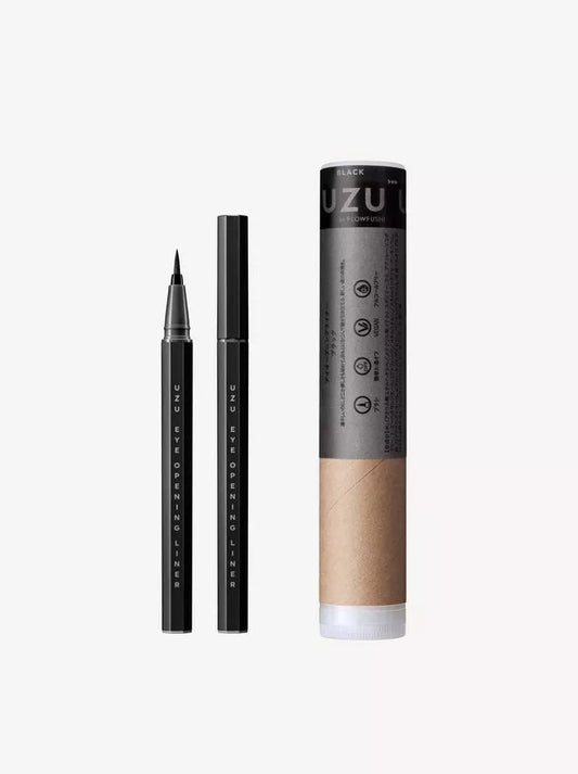 UZU BY FLOWFUSHI Eye Opening Liner [Black] Liquid eyeliner Japan New