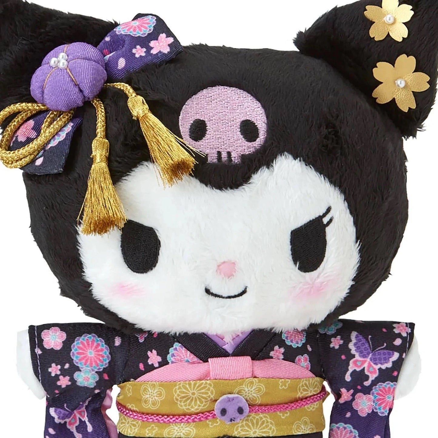 Kuromi Mascot Ball Chain (Kimono) Sanrio Original 2024 NEW
