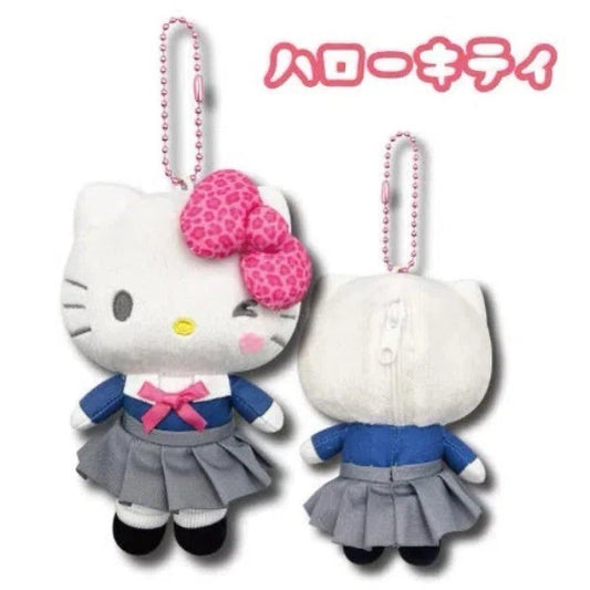 Sanrio Mascot Charm Heisei Gal Uniform - Hello Kitty