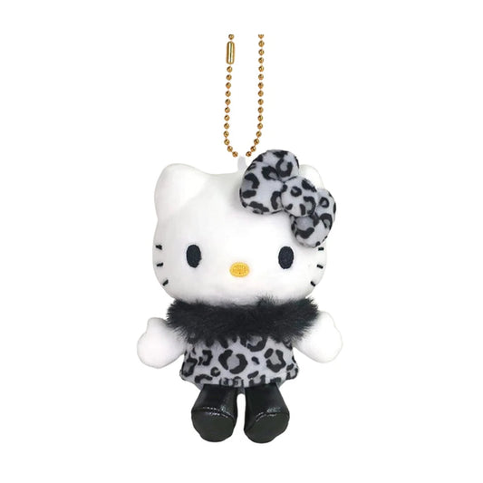 [Nakajima Sanrio] Hello Kitty Mascot Keychain Collection Black animal H10cm